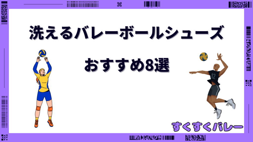 バレーボール シューズ 洗える