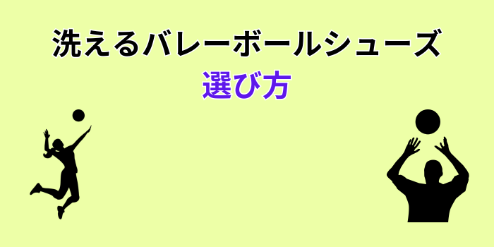 バレーボール シューズ 洗える